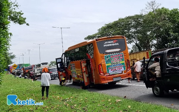 Resepsi Puncak 1 Abad NU, Tol Sidoarjo-Surabaya Lumpuh