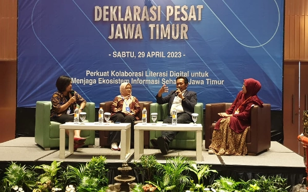 Thumbnail Berita - Tangkal Hoaks di Tahun Politik, MAFINDO Deklarasikan Paguyuban Ekosistem Informasi Sehat (PESAT) Jatim