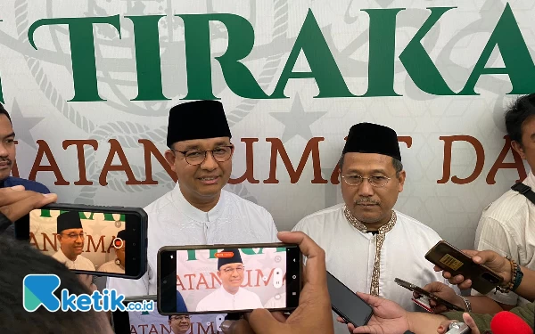 Thumbnail Anies Baswedan Silaturahmi ke Ponpes Nderesmo Surabaya, Kantongi 5 Cawapres NU