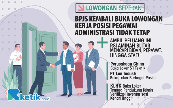 Thumbnail Lowongan Kerja Sepekan: BPJS Kesehatan dan KLHK Membuka Kesempatan