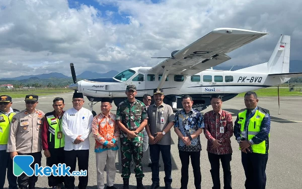 Thumbnail Keren! Susi Air Terbang Perdana Kerinci-Jambi, Pangkas 12 Jam Perjalanan