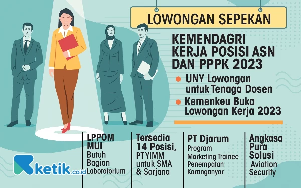 Thumbnail 7 Lowongan Kerja Menarik Sepekan: Nomor 1 dan 2 Cukup Menggiurkan