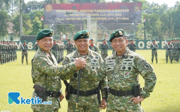 Mayjen TNI Anton Yuliantoro Jabat Pangdivif 2 Kostrad