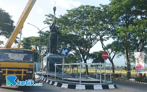 Thumbnail Patung Bung Karno Sudah Berdiri Gagah di Kabupaten Malang