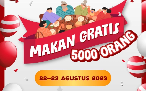 Thumbnail Kabar Gembira! Yayasan Damaris dan YPK Ajak Makan Gratis, Tersedia 5 Ribu Porsi