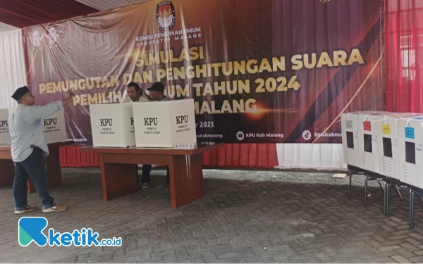 Thumbnail KPU Kabupaten Malang Gelar Simulasi Pemilu 2024, Hadirkan Petugas dan Pemilih Riil