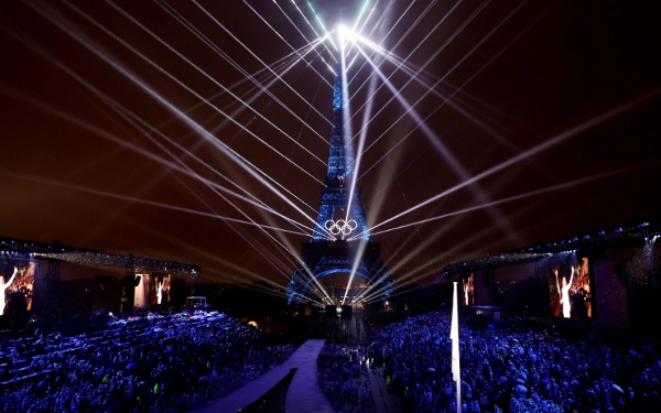 Thumbnail Berita - Bienvenue à Paris, Opening Ceremony Olimpiade Paris 2024 Diwarnai Hujan Lebat