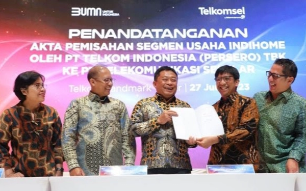 Thumbnail Akta Pemisahan Diteken, IndiHome Resmi Pindah ke Telkomsel 1 Juli