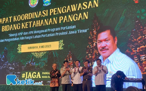 Jaga Pangan, Itjentan Gandeng APIP dan APH Jatim 