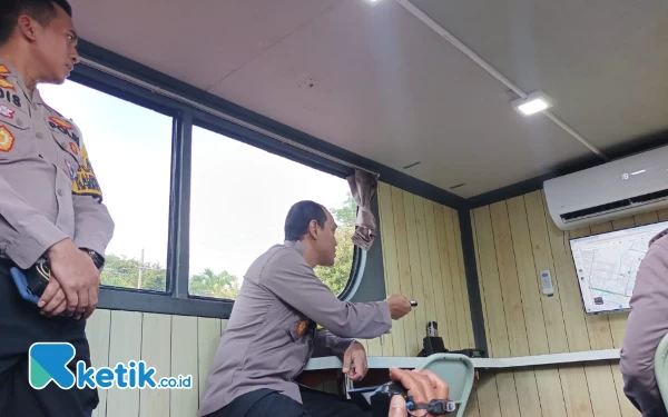 Thumbnail Pantau Arus Mudik Lebaran, Satlantas Polres Malang Siapkan Pos Polisi Bergerak