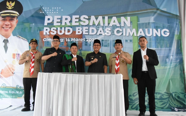 Thumbnail Bupati Bandung Resmikan RSUD Bedas Cimaung