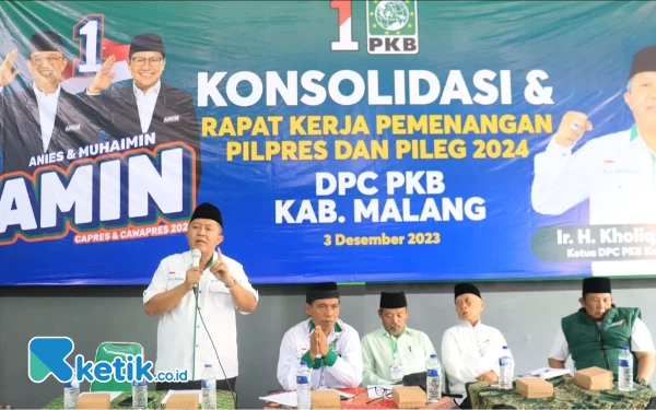 Thumbnail Gelar Konsolidasi, DPC PKB Kabupaten Malang All Out Menangkan AMIN dan Pileg 2024