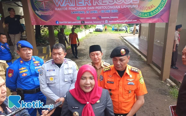 Wali Kota Bandar Lampung Hibahkan Rp500 Juta untuk Basarnas Lampung