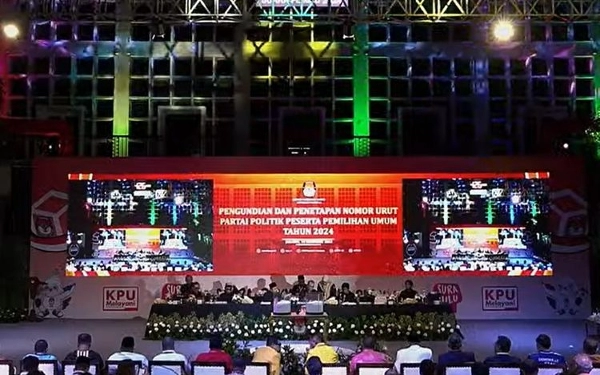 Thumbnail Berita - Tok! KPU Tetapkan Nomor Urut 17 Partai Peserta Pemilu 2024