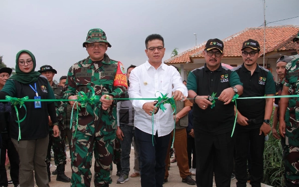 TMMD Kodim 0624 Berhasil Bangun Akses Jalan Desa Terisolir