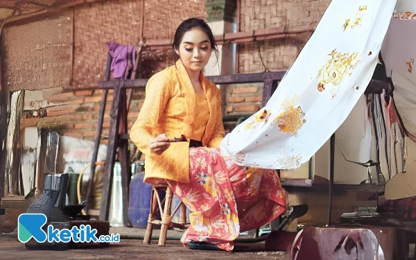 Thumbnail Batik Saji Pacitan, Mendunia dengan Hadirkan Warna dan Model Kekinian