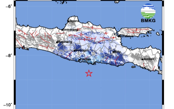 Thumbnail Gempa Terkini Guncang Trenggalek, Belum Ada Laporan Kerusakan