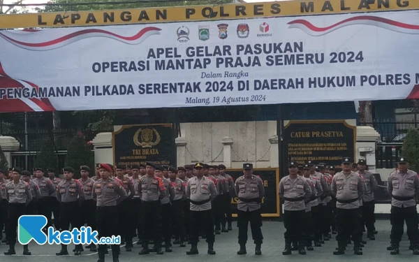 Thumbnail 135 Hari Amankan Pilkada, Polres Malang Kerahkan 15.603 Personel