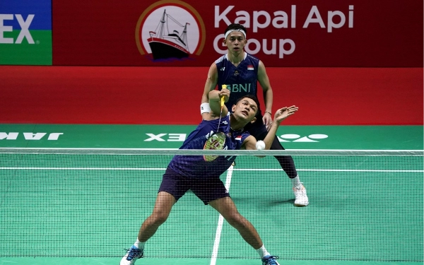 Thumbnail Bangkit! Rangking Satu Dunia Merah Putih Lolos 16 Besar Indonesia Open