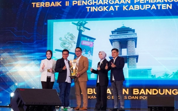 Thumbnail Pemkab Bandung Raih Peringkat Terbaik II PPD Kabupaten Tahun 2023