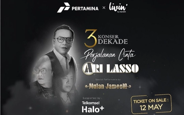 Konser 3 Dekade Perjalanan Cinta Ari Lasso Hadir di Surabaya Besok!