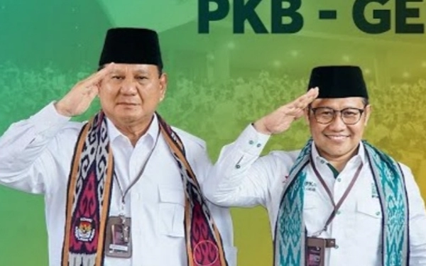 Thumbnail Makin Solid, Prabowo dan Cak Imin Resmikan Sekber Gerindra PKB 