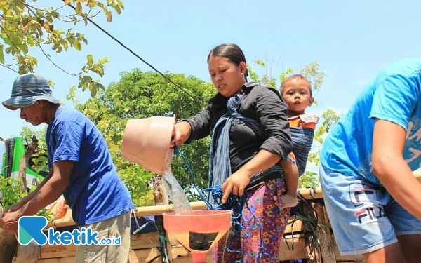 Kondisi Warga Terdampak Kemarau Panjang di Pacitan Memprihatinkan