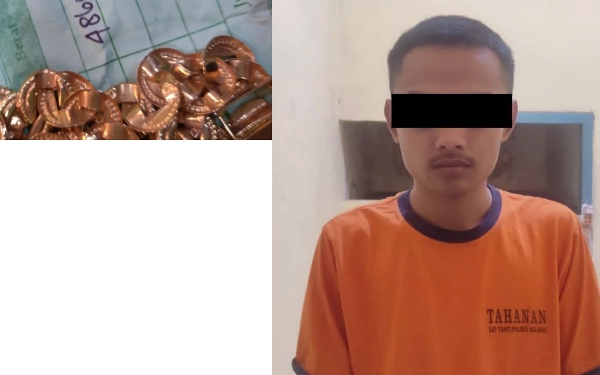 Thumbnail Berita - Gasak Perhiasan Emas 4,6 Gram, Pemuda Dampit Kabupaten Malang Dibekuk Polisi