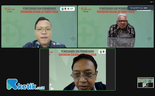 Thumbnail Berita - DK3P Jatim Gelar Webinar Pencegahan Kekerasan Seksual di Tempat Kerja