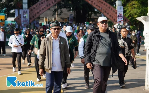 Jalan Sehat Harlah ke-25 PKB, Cucun Ahmad Syamsurijal: Pemilu Hak Konstitusi Warga